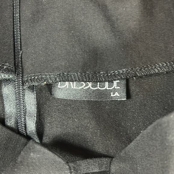 Dresscode LA Teal and black sheath wiggle dress, size medium - Picture 7 of 9